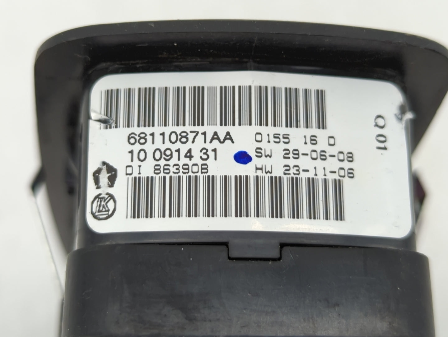 2012-2016 Chrysler Town & Country Master Power Window Switch Replacement Driver Side Left P/N:68298871AA Fits OEM Used Auto 