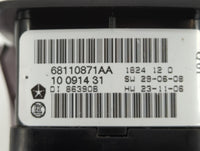 2012-2016 Chrysler Town & Country Master Power Window Switch Replacement Driver Side Left P/N:68298871AA 68110871AA Fits OEM