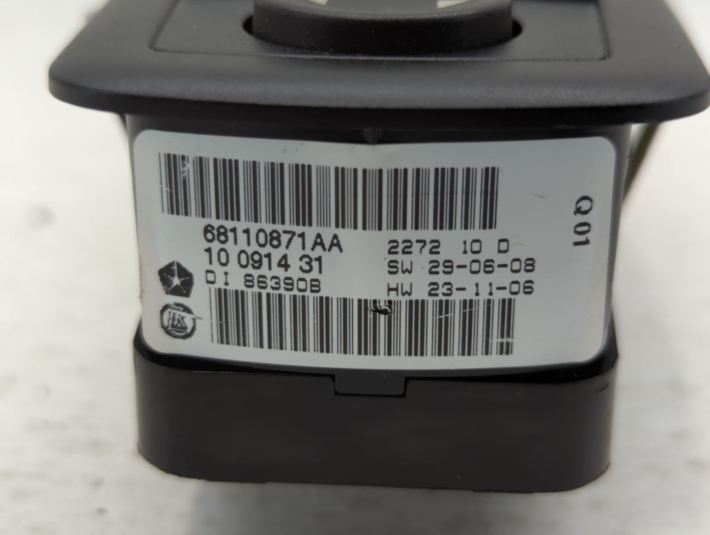 2012-2016 Chrysler Town & Country Master Power Window Switch Replacement Driver Side Left P/N:68110871AA 68298871AA Fits OEM