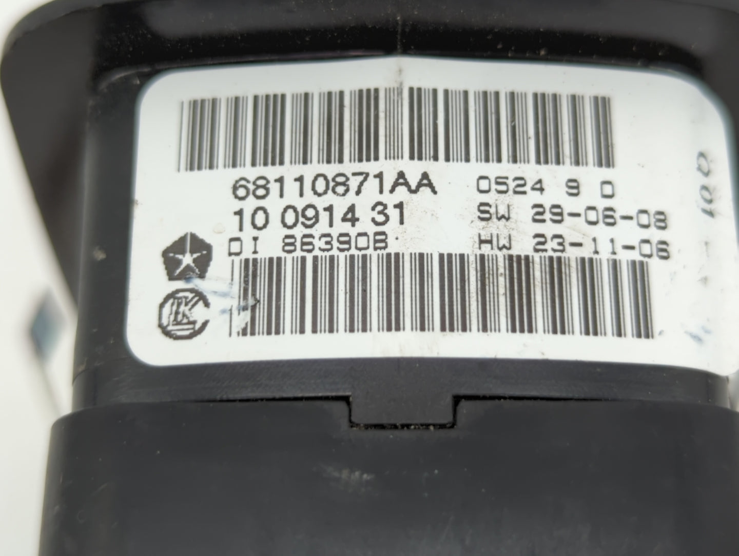 2012-2016 Chrysler Town & Country Master Power Window Switch Replacement Driver Side Left P/N:68110871AA 68298871AA Fits OEM