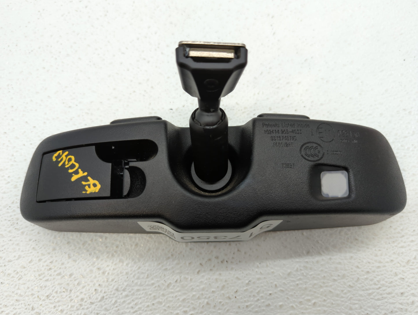 2013-2016 Chrysler Town & Country Interior Rear View Mirror Replacement OEM P/N:E11026130 Fits Fits 2013 2014 2015 2016 2017