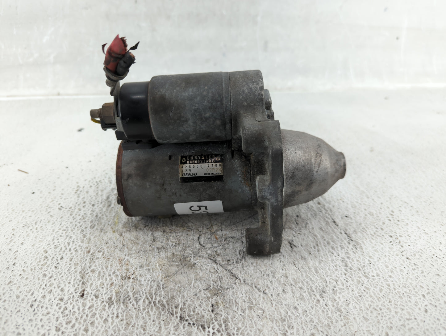 2011-2016 Chrysler Town & Country Car Starter Motor Solenoid OEM P/N:428000-7200 0481839AB Fits OEM Used Auto Parts - Oemuse