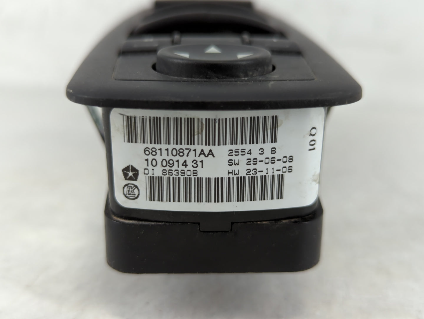 2012-2016 Chrysler Town & Country Master Power Window Switch Replacement Driver Side Left P/N:10 0914 31 68110871AA Fits OEM