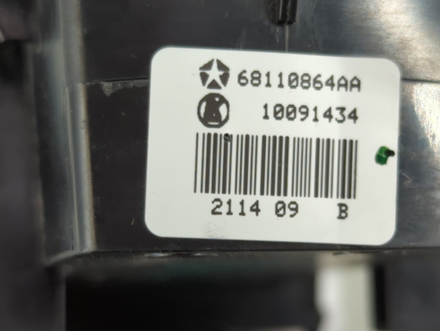 2012-2016 Chrysler Town & Country Master Power Window Switch Replacement Driver Side Left P/N:68110864AA Fits OEM Used Auto 