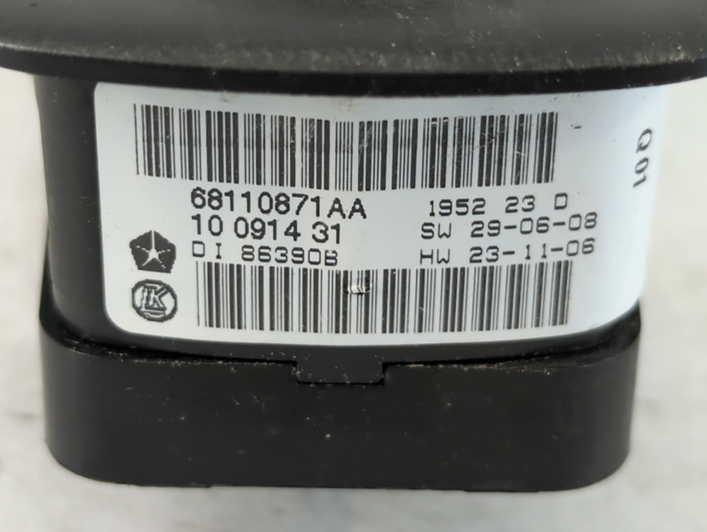 2012-2016 Chrysler Town & Country Master Power Window Switch Replacement Driver Side Left P/N:68110871AA Fits OEM Used Auto 