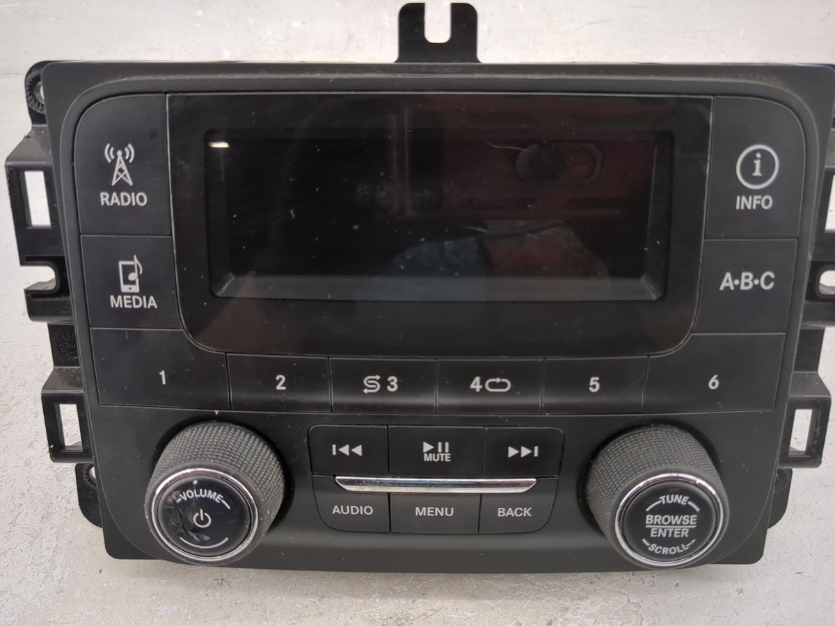 2015 Dodge 3500 Pickup Radio AM FM Cd Player Receiver Replacement P/N:P68245816AD A2C9402 Fits Fits 2016 OEM Used Auto Parts