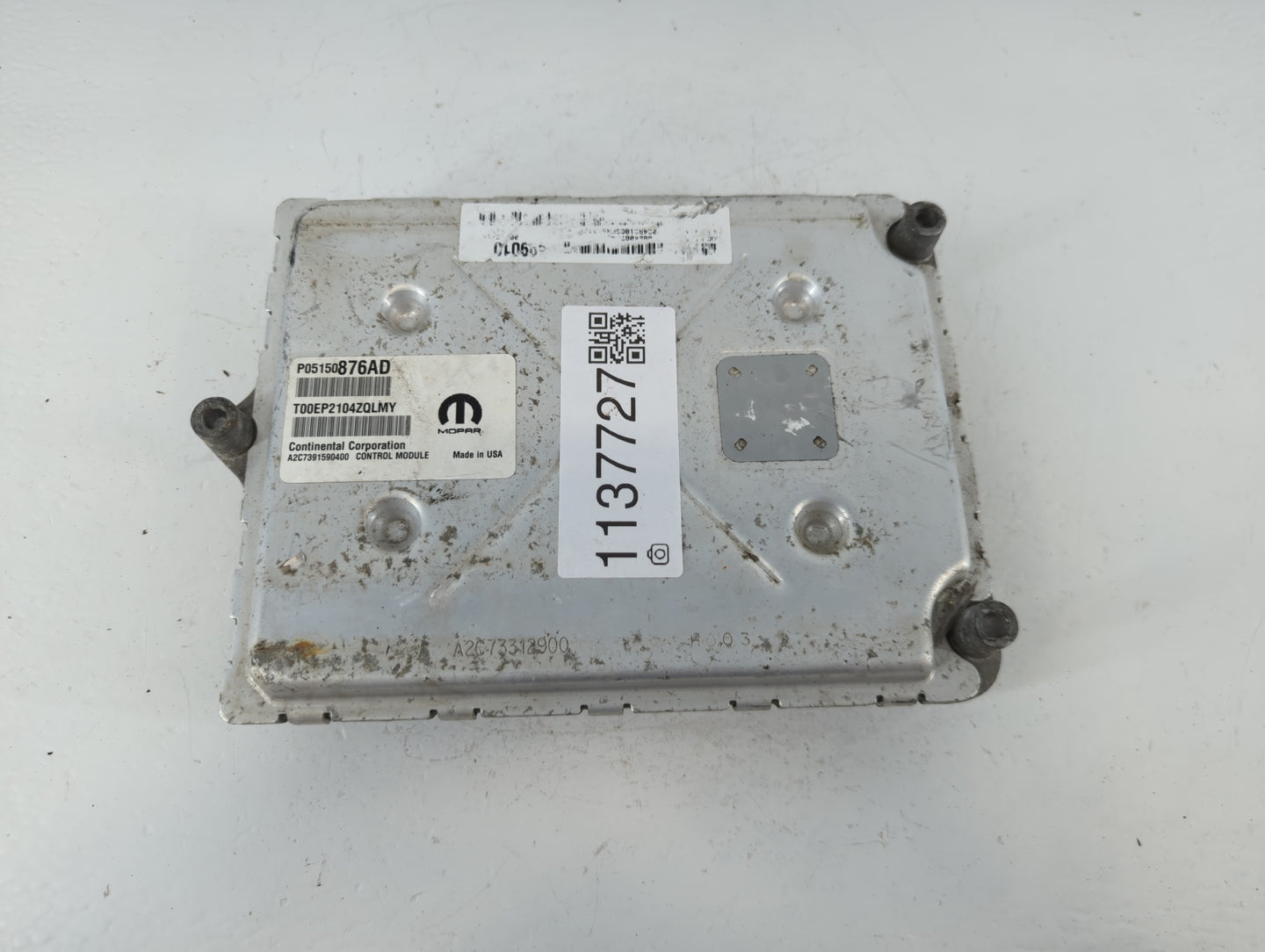 2015 Dodge Caravan PCM Engine Control Computer ECU ECM PCU OEM P/N:P05150876AD Fits OEM Used Auto Parts - Oemusedautoparts1.