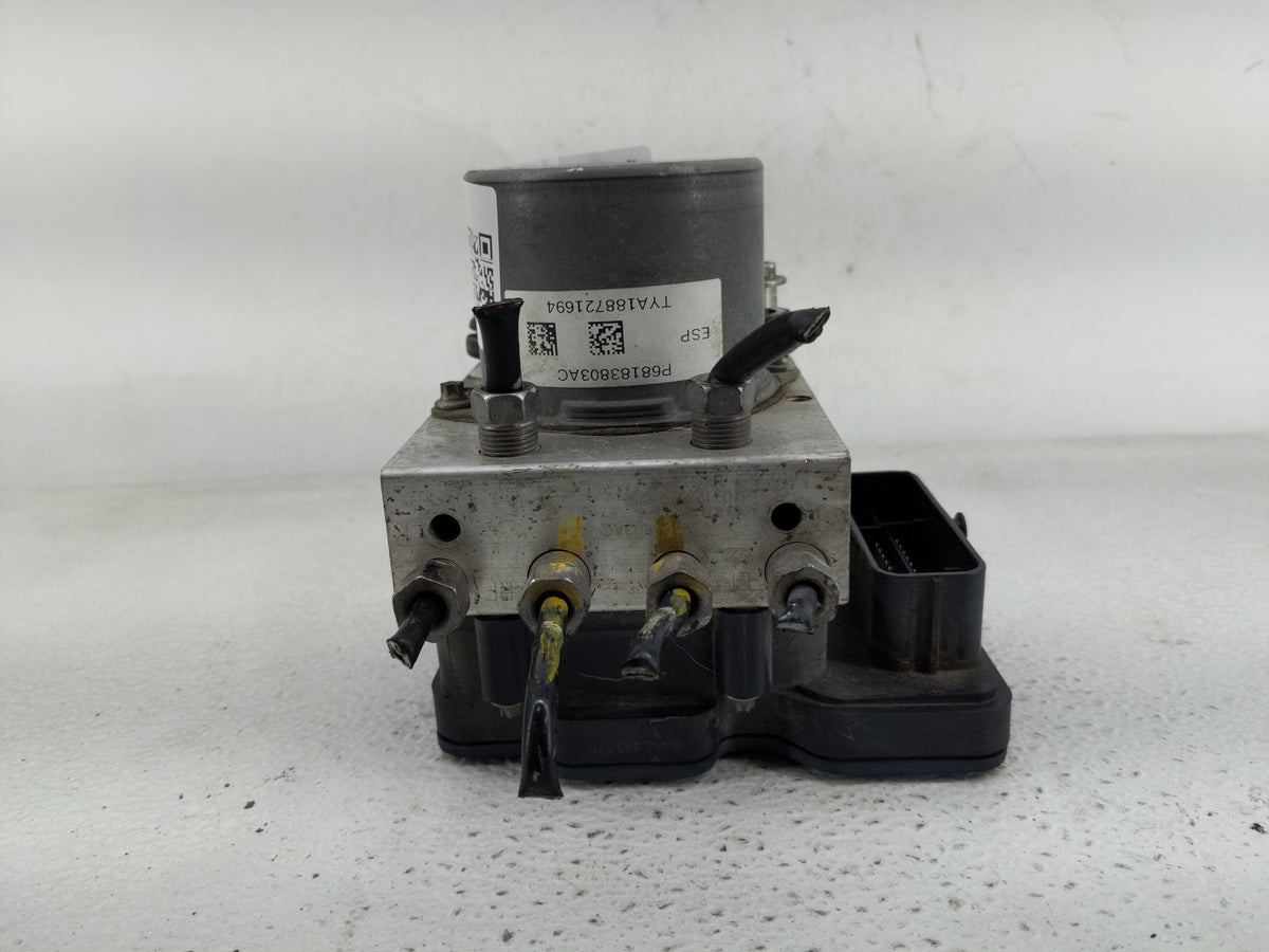 2015 Dodge Caravan Anti-Lock Brake ABS Pump Module Actuator OEM P/N:P68183B03AC Fits Fits 2016 2017 2018 2019 2020 OEM Used 