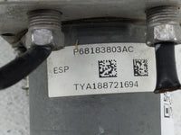 2015 Dodge Caravan Anti-Lock Brake ABS Pump Module Actuator OEM P/N:P68183B03AC Fits Fits 2016 2017 2018 2019 2020 OEM Used 