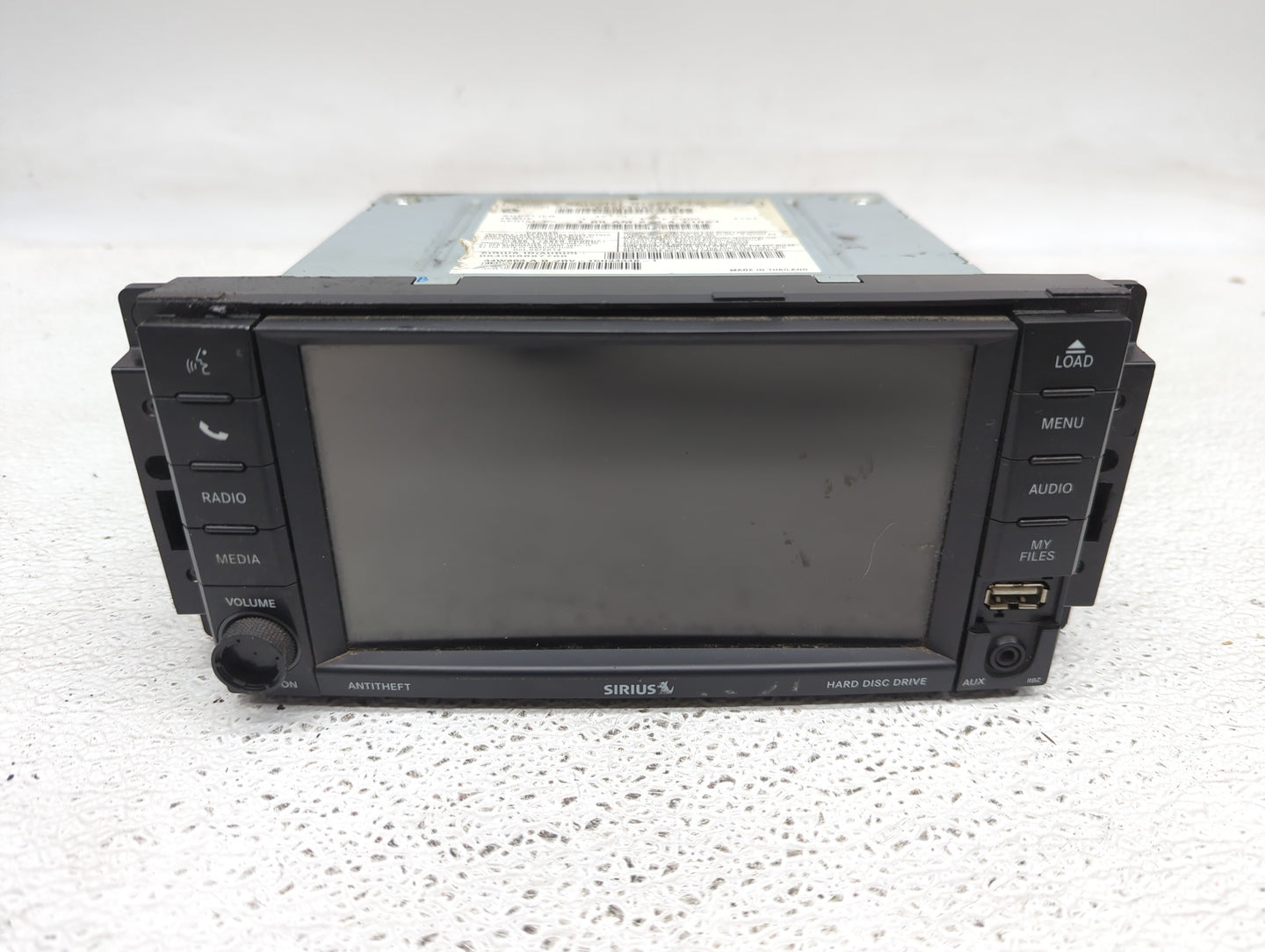 2015 Dodge Caravan Radio AM FM Cd Player Receiver Replacement P/N:P68245857AB Fits Fits 2012 2013 2014 2016 2017 2018 2019 2