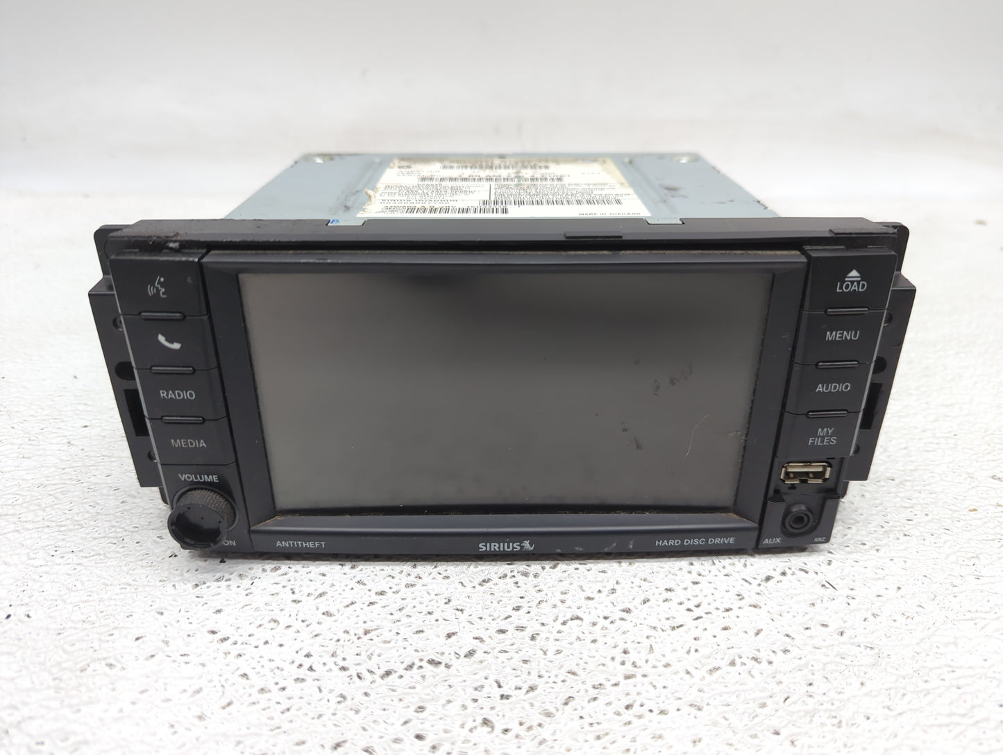 2015 Dodge Caravan Radio AM FM Cd Player Receiver Replacement P/N:P68245857AB Fits Fits 2012 2013 2014 2016 2017 2018 2019 2