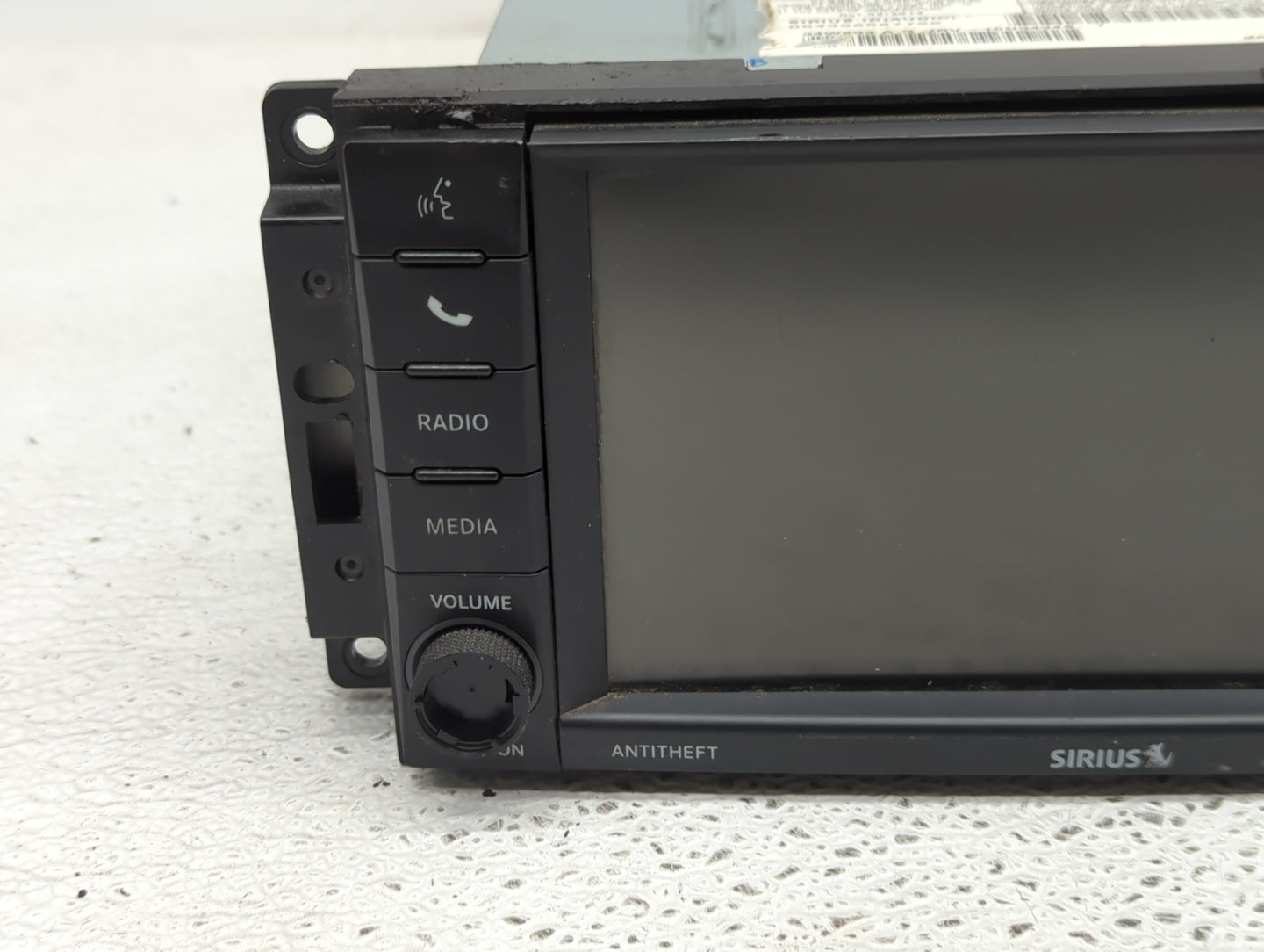 2015 Dodge Caravan Radio AM FM Cd Player Receiver Replacement P/N:P68245857AB Fits Fits 2012 2013 2014 2016 2017 2018 2019 2
