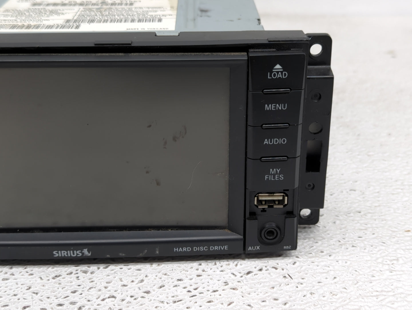 2015 Dodge Caravan Radio AM FM Cd Player Receiver Replacement P/N:P68245857AB Fits Fits 2012 2013 2014 2016 2017 2018 2019 2