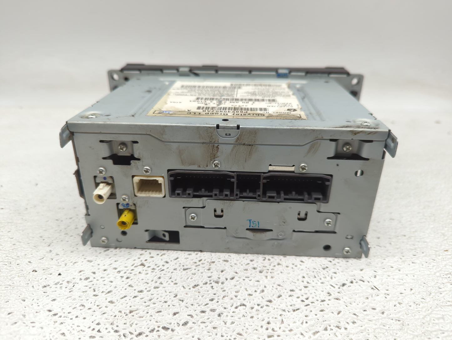 2015 Dodge Caravan Radio AM FM Cd Player Receiver Replacement P/N:P68245857AB Fits Fits 2012 2013 2014 2016 2017 2018 2019 2