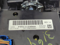 2015 Dodge Caravan Climate Control Module Temperature AC/Heater Replacement P/N:P55111240AH Fits OEM Used Auto Parts - Oemus
