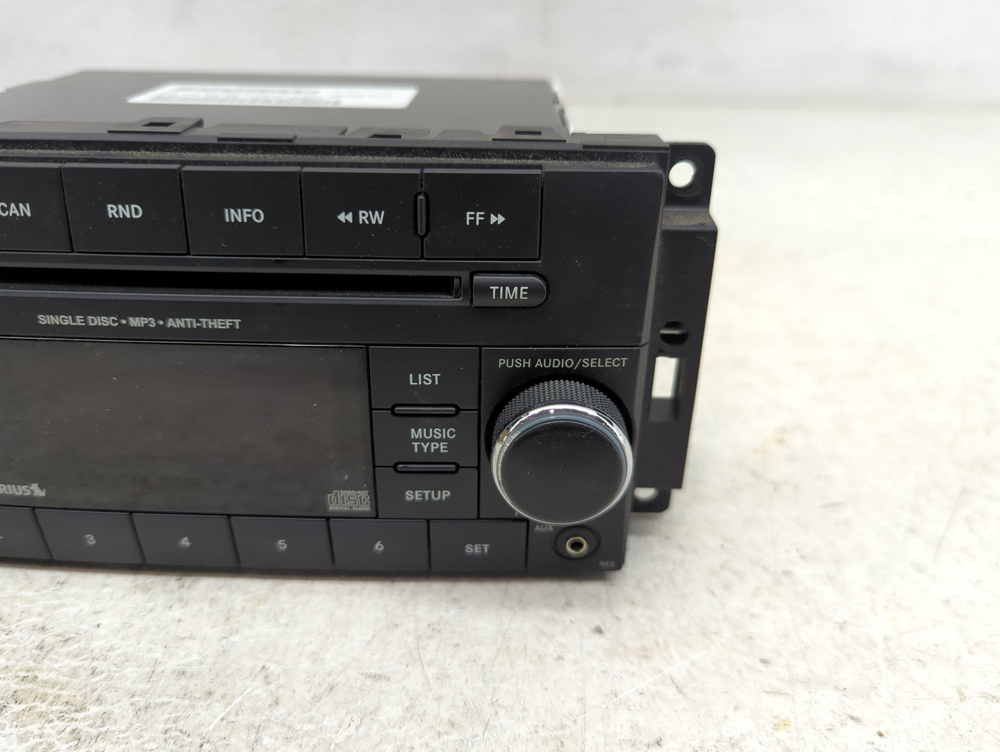 2015 Dodge Caravan Radio AM FM Cd Player Receiver Replacement P/N:05091257AC Fits Fits 2012 2013 2014 2016 2017 2018 2019 20