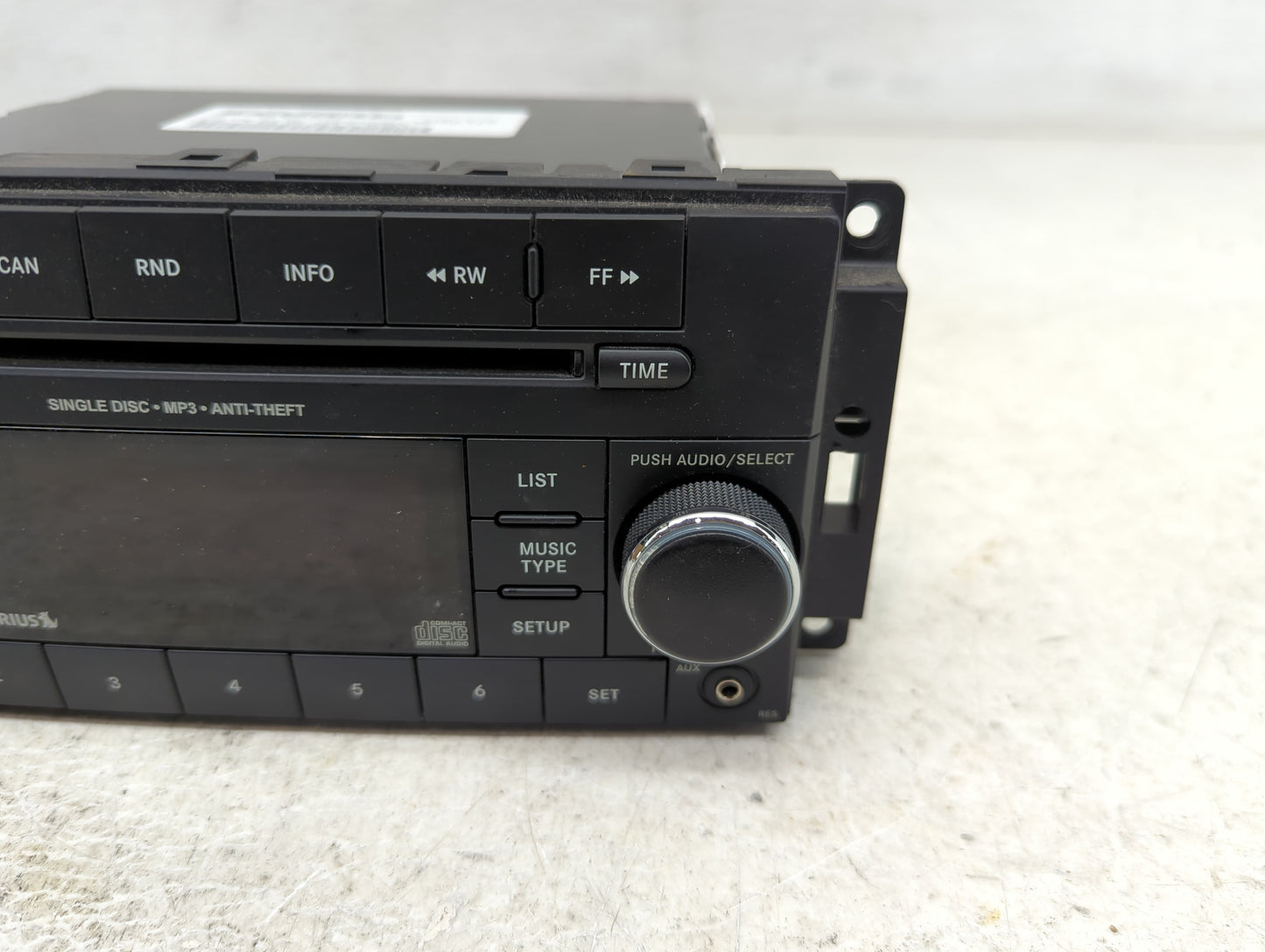 2015 Dodge Caravan Radio AM FM Cd Player Receiver Replacement P/N:05091257AC Fits Fits 2012 2013 2014 2016 2017 2018 2019 20