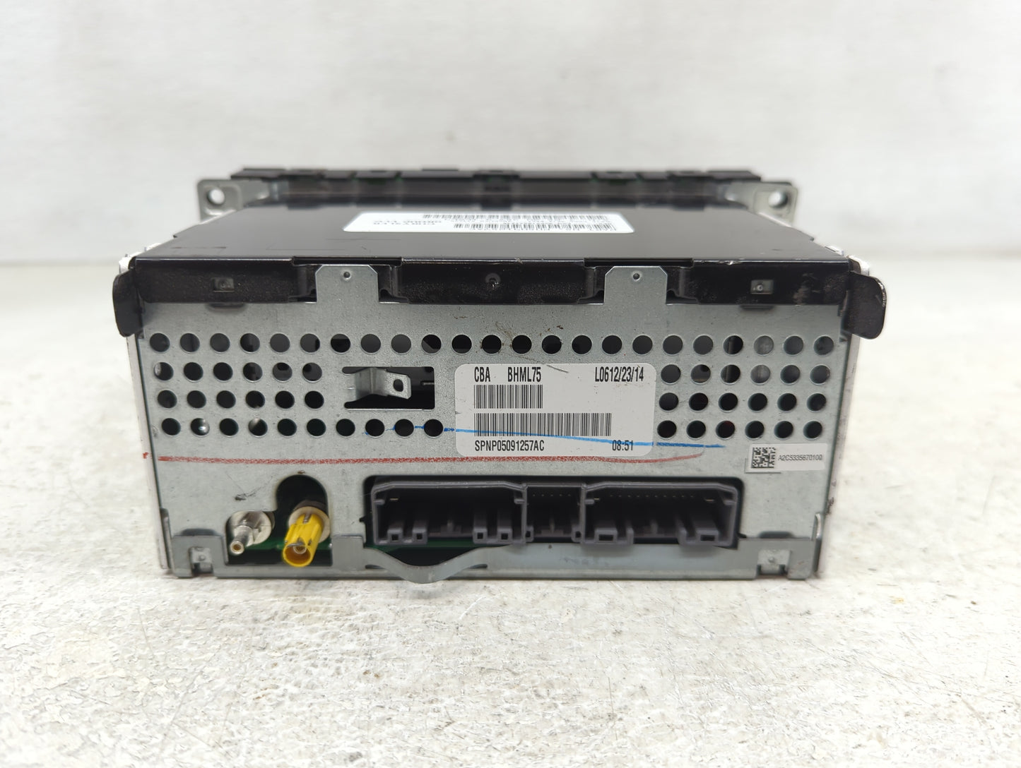 2015 Dodge Caravan Radio AM FM Cd Player Receiver Replacement P/N:05091257AC Fits Fits 2012 2013 2014 2016 2017 2018 2019 20