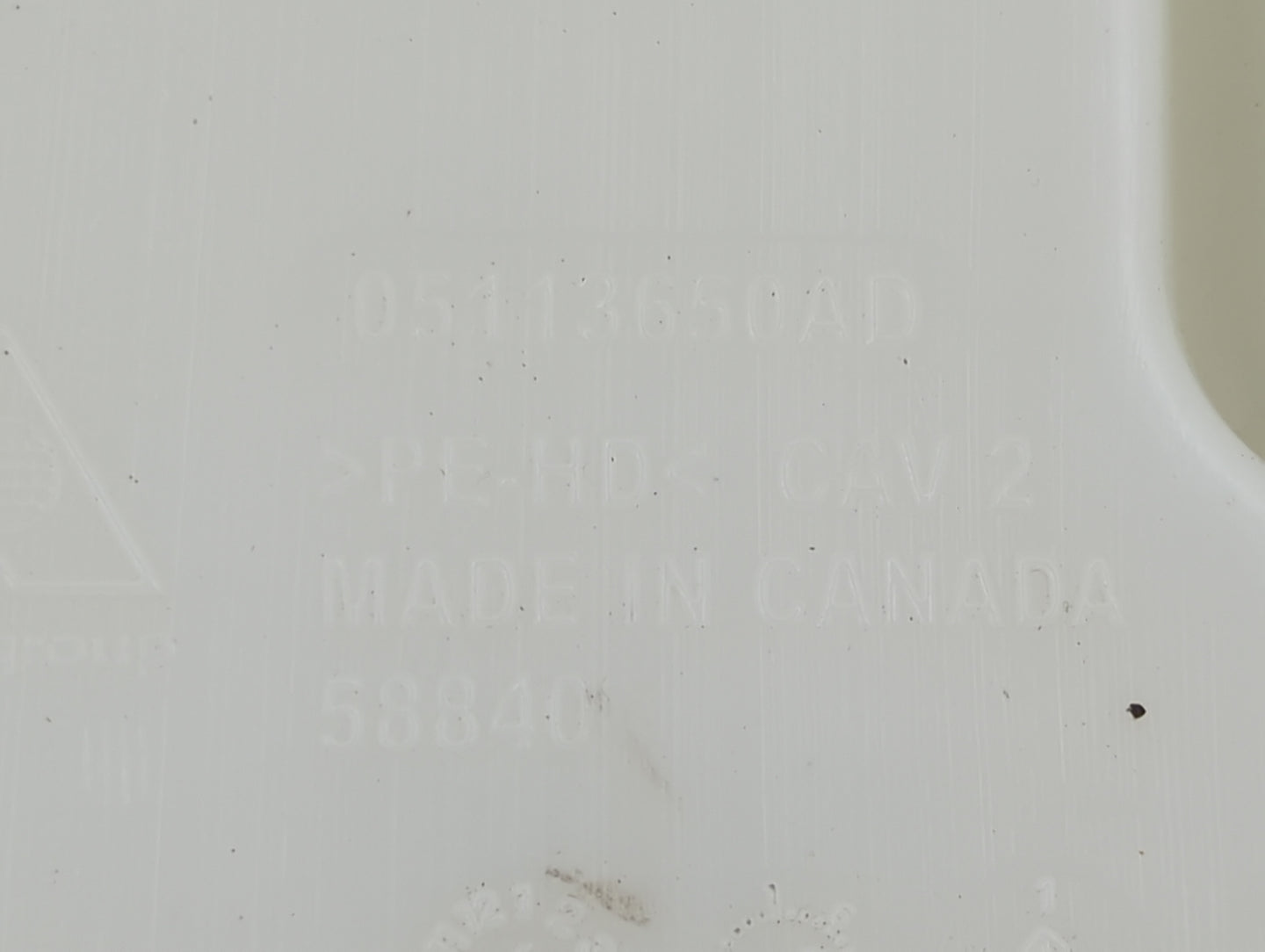 Dodge Caravan Windshield Washer Fluid Reservoir Bottle Oem - Oemusedautoparts1.com