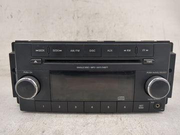 2015 Dodge Caravan Radio AM FM Cd Player Receiver Replacement P/N:P05091301AC SPNP05091301AC Fits OEM Used Auto Parts - Oemu