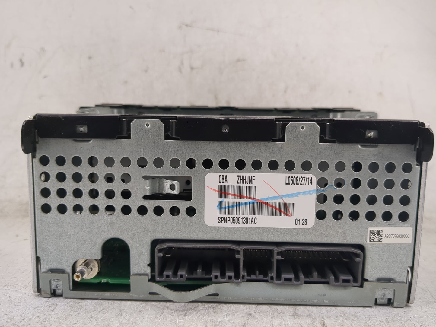 2015 Dodge Caravan Radio AM FM Cd Player Receiver Replacement P/N:P05091301AC SPNP05091301AC Fits OEM Used Auto Parts - Oemu
