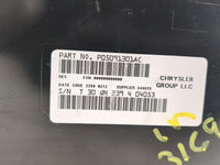 2015 Dodge Caravan Radio AM FM Cd Player Receiver Replacement P/N:P05091301AC SPNP05091301AC Fits OEM Used Auto Parts - Oemu