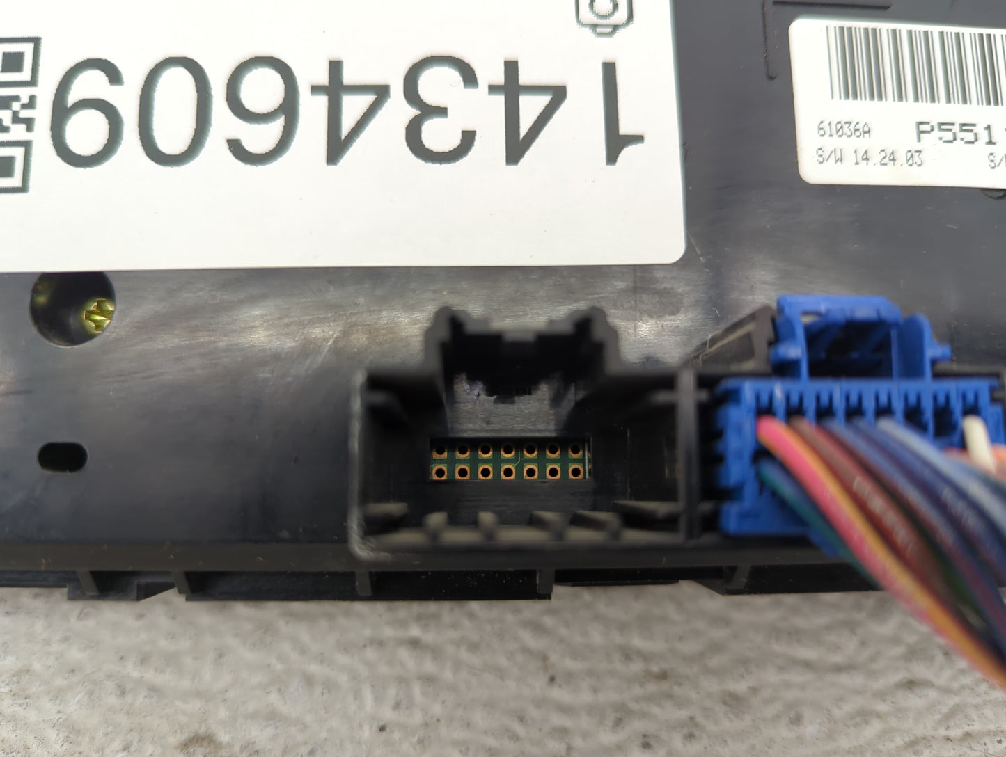 2015 Dodge Caravan Climate Control Module Temperature AC/Heater Replacement P/N:P55111249AH Fits OEM Used Auto Parts - Oemus