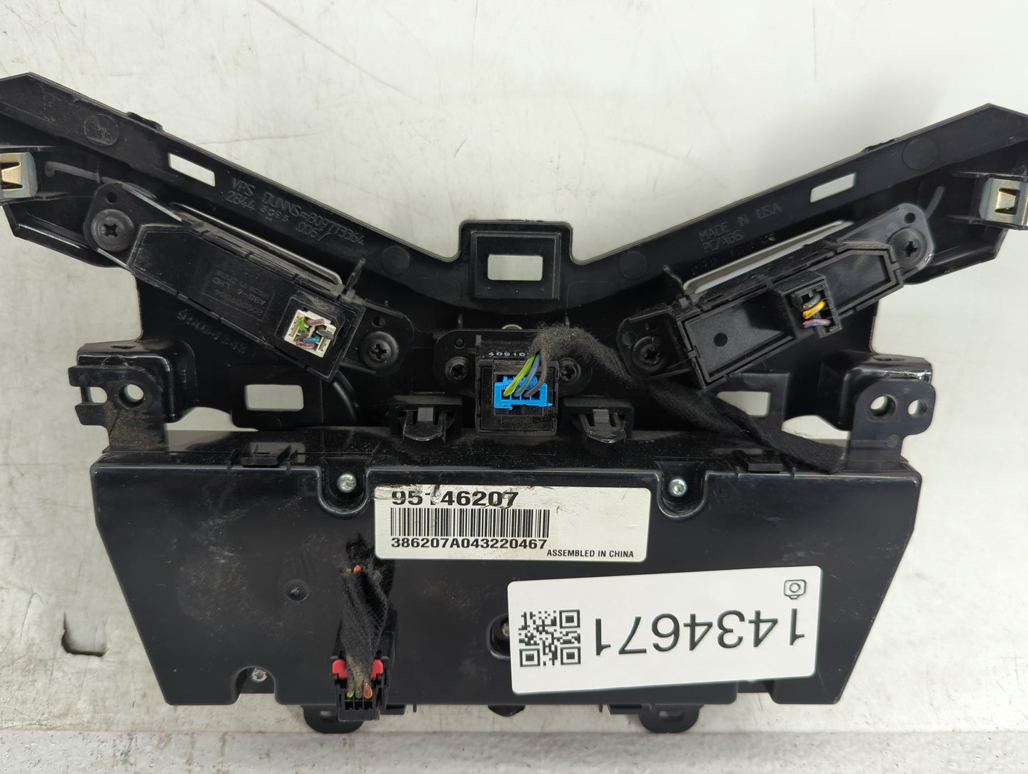 2015 Dodge Caravan Climate Control Module Temperature AC/Heater Replacement P/N:95146207 386207A043220467 Fits OEM Used Auto