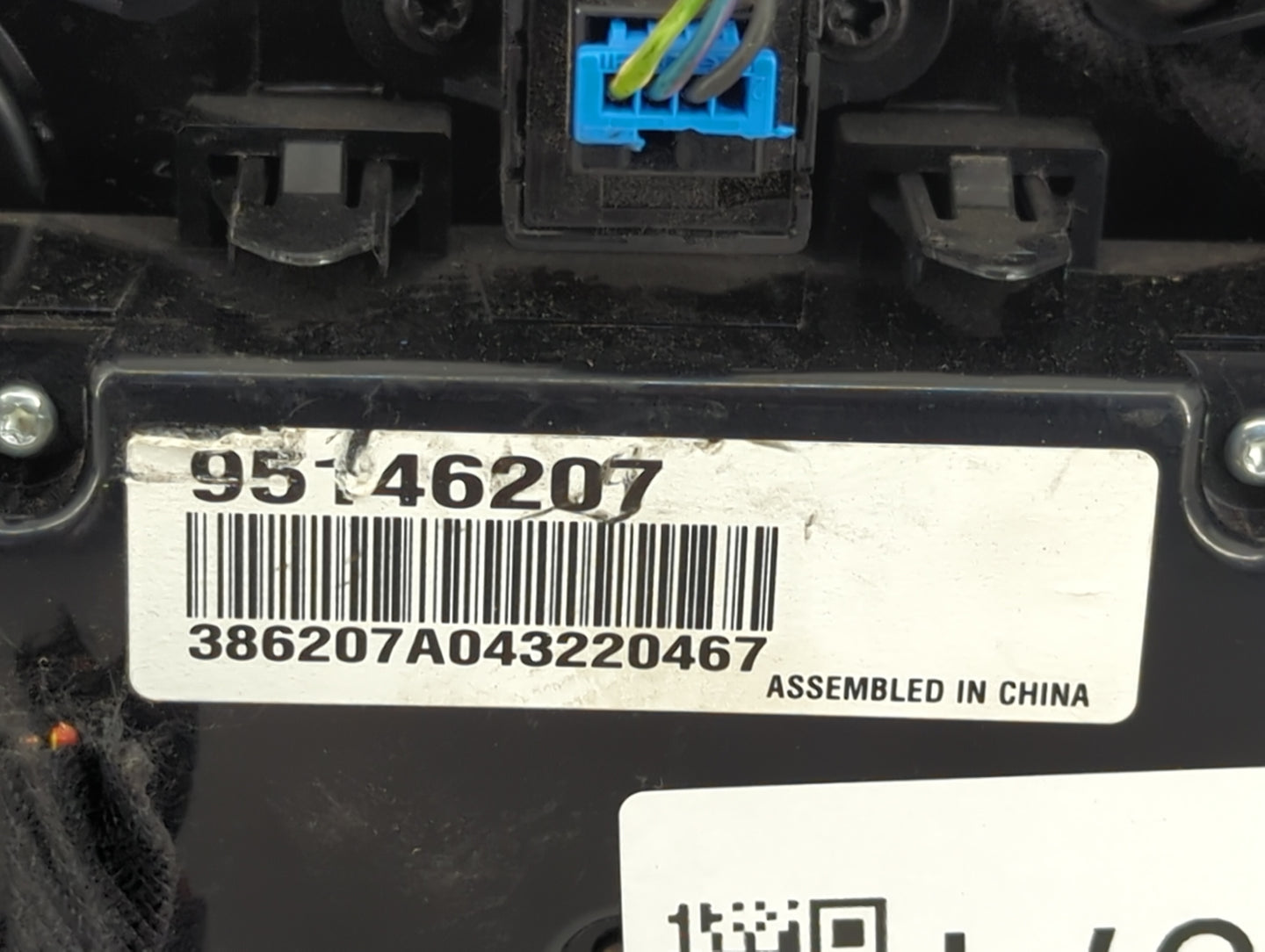 2015 Dodge Caravan Climate Control Module Temperature AC/Heater Replacement P/N:95146207 386207A043220467 Fits OEM Used Auto
