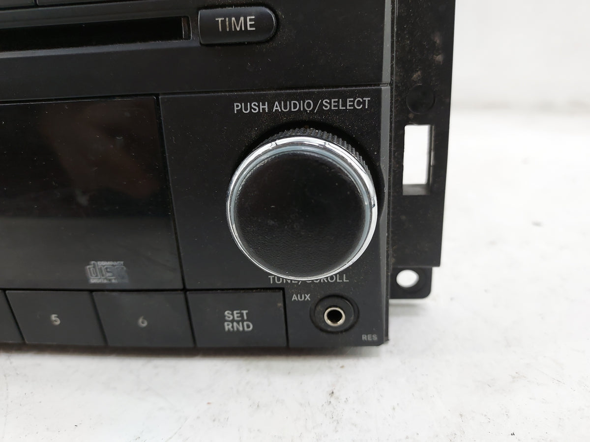 2015 Dodge Caravan Radio AM FM Cd Player Receiver Replacement P/N:P05091301AC 05091301AC Fits OEM Used Auto Parts - Oemuseda
