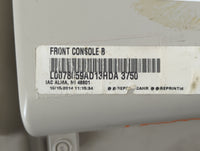 2015 Dodge Caravan Overhead Roof Console Grey - Oemusedautoparts1.com