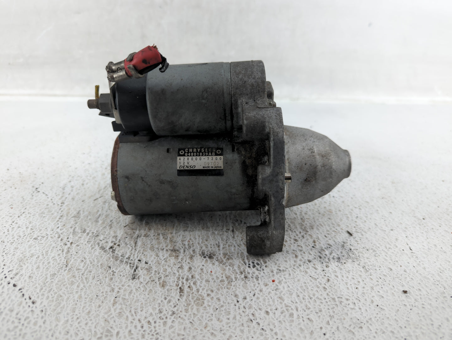 2015 Dodge Caravan Car Starter Motor Solenoid OEM P/N:04801839AB Fits Fits 2011 2012 2013 2014 2016 2017 2018 2019 2020 2021