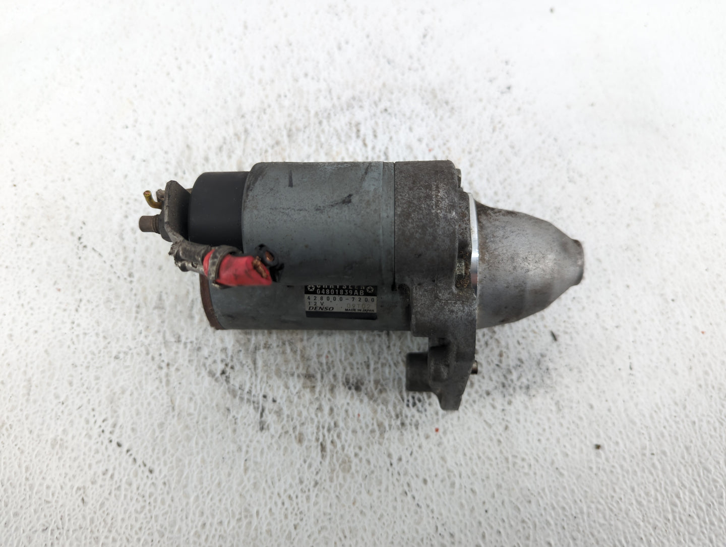 2015 Dodge Caravan Car Starter Motor Solenoid OEM P/N:04801839AB Fits Fits 2011 2012 2013 2014 2016 2017 2018 2019 2020 2021