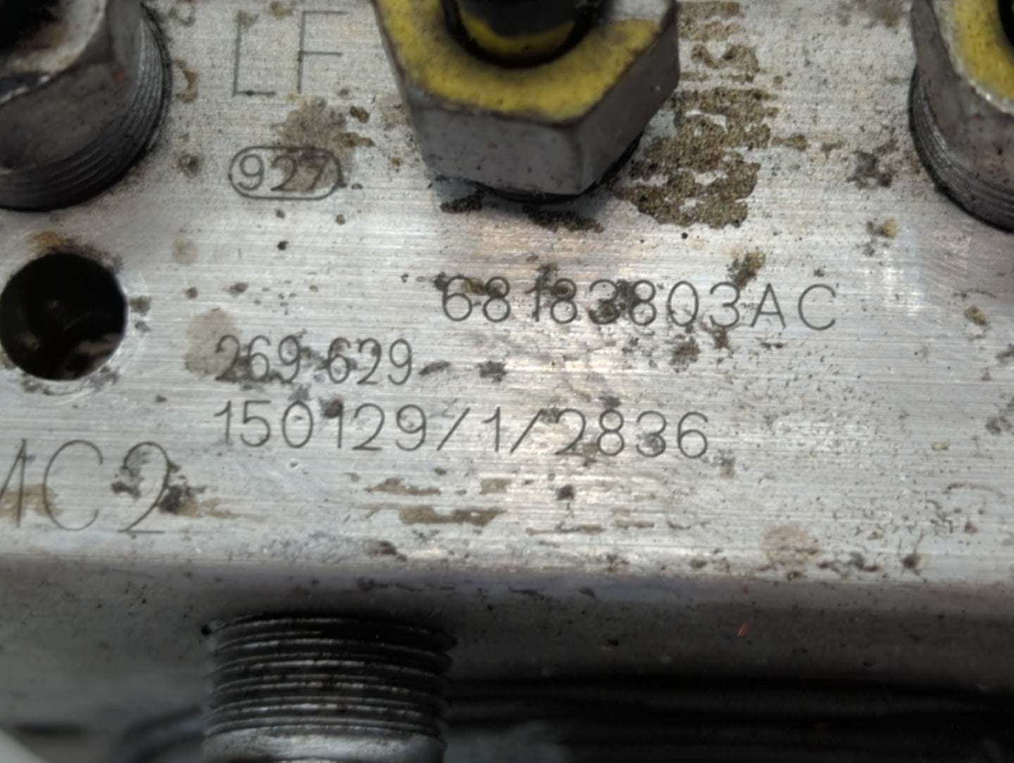 2015 Dodge Caravan ABS Pump Control Module Replacement P/N:68183803AC Fits Fits 2016 2017 2018 2019 2020 OEM Used Auto Parts