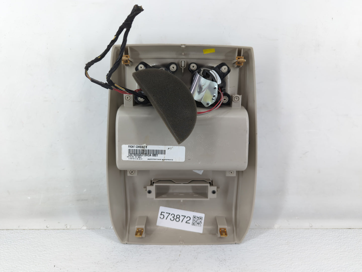 2015 Dodge Caravan Overhead Roof Console - Oemusedautoparts1.com