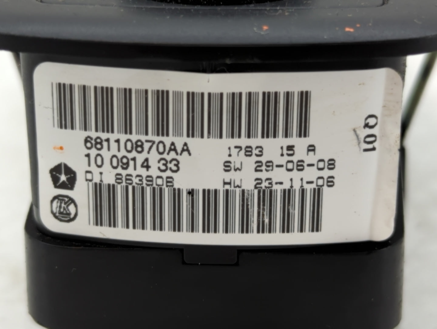 2015 Dodge Caravan Master Power Window Switch Replacement Driver Side Left P/N:68110870AA Fits Fits 2012 2013 2014 2016 OEM 
