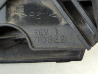 Dodge Caravan Passenger Right Side View Manual Door Mirror Black - Oemusedautoparts1.com