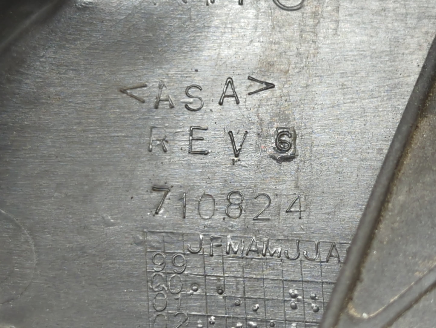 Dodge Caravan Passenger Right Side View Manual Door Mirror Black - Oemusedautoparts1.com