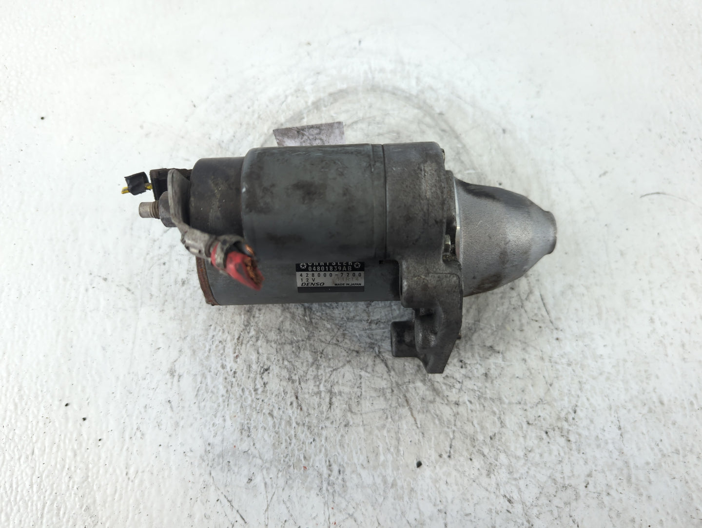 2015 Dodge Caravan Car Starter Motor Solenoid OEM P/N:428000-7200 Fits Fits 2011 2012 2013 2014 2016 2017 2018 2019 2020 202
