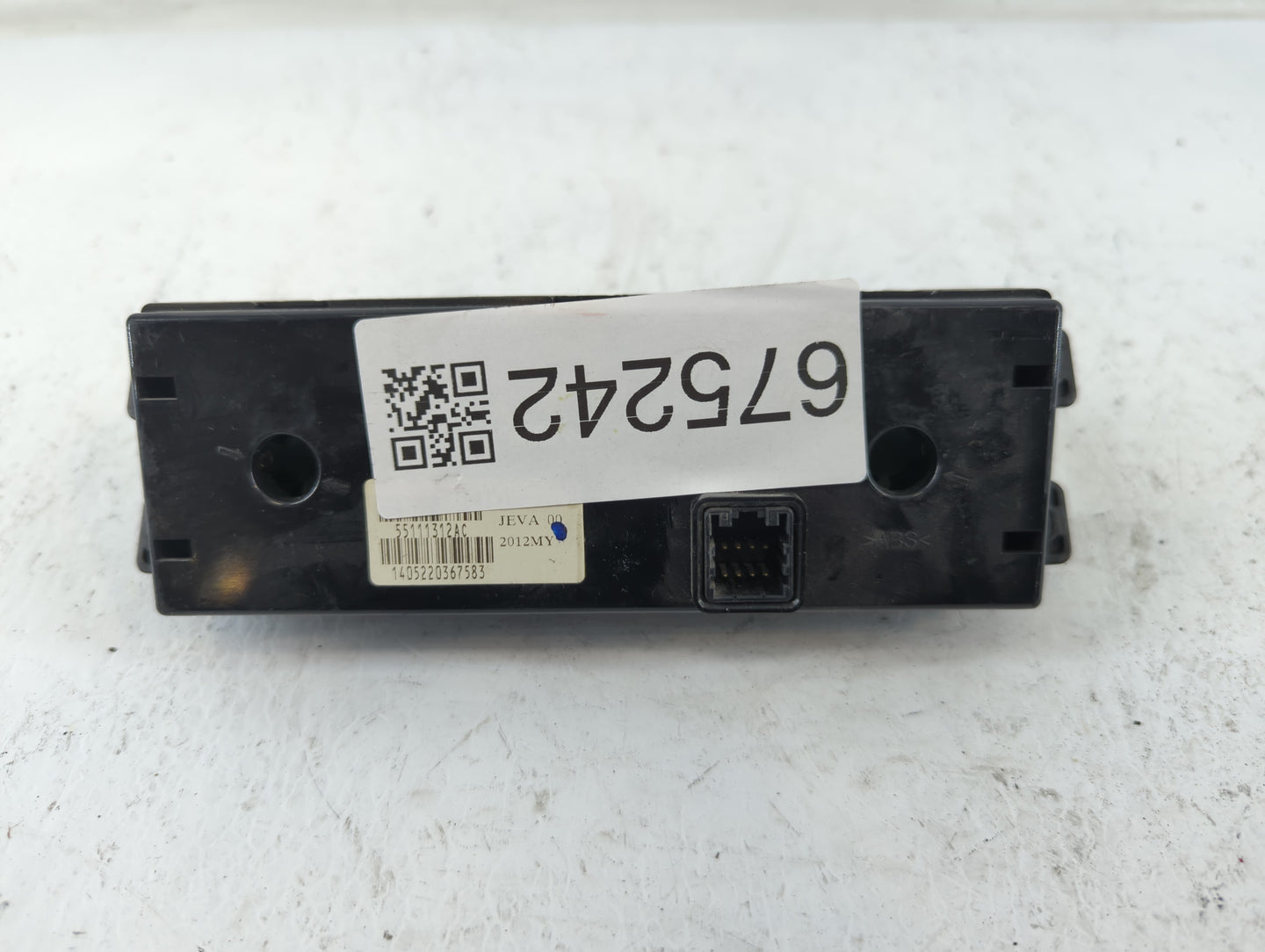 2015 Dodge Caravan Climate Control Module Temperature AC/Heater Replacement P/N:55111312AC Fits OEM Used Auto Parts - Oemuse