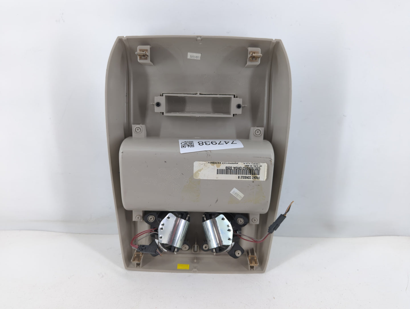 2015 Dodge Caravan Overhead Roof Console 747938 - Oemusedautoparts1.com