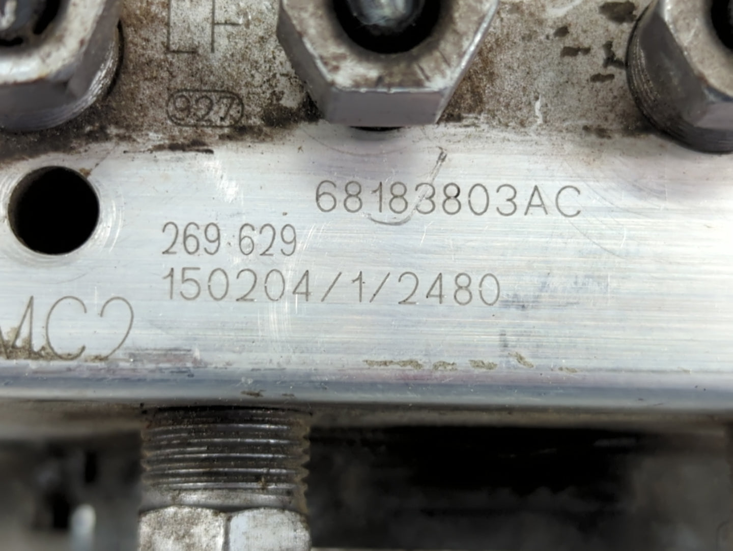 2015 Dodge Caravan ABS Pump Control Module Replacement P/N:68183803AC Fits Fits 2016 2017 2018 2019 2020 OEM Used Auto Parts