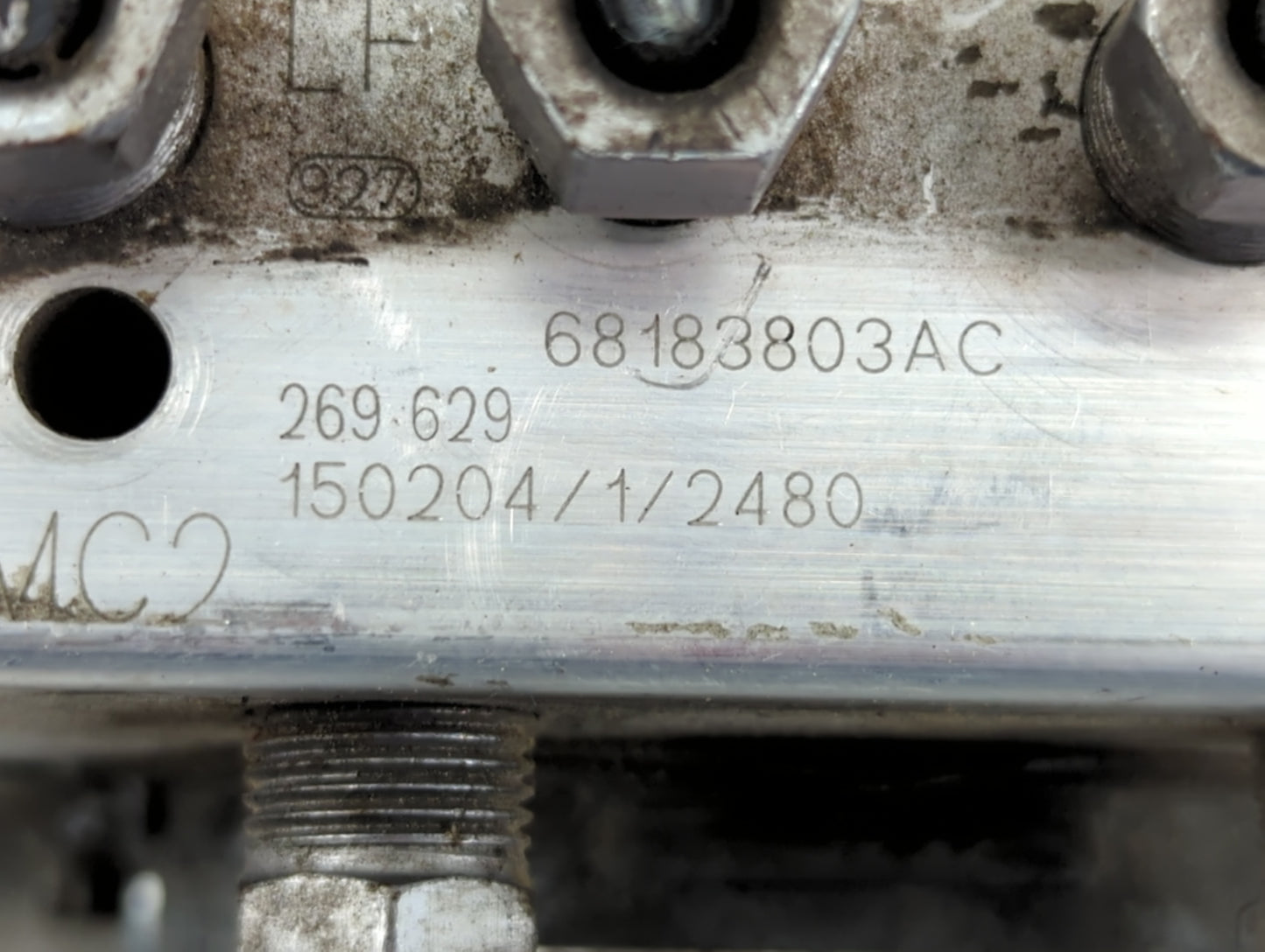 2015 Dodge Caravan ABS Pump Control Module Replacement P/N:68183803AC Fits Fits 2016 2017 2018 2019 2020 OEM Used Auto Parts