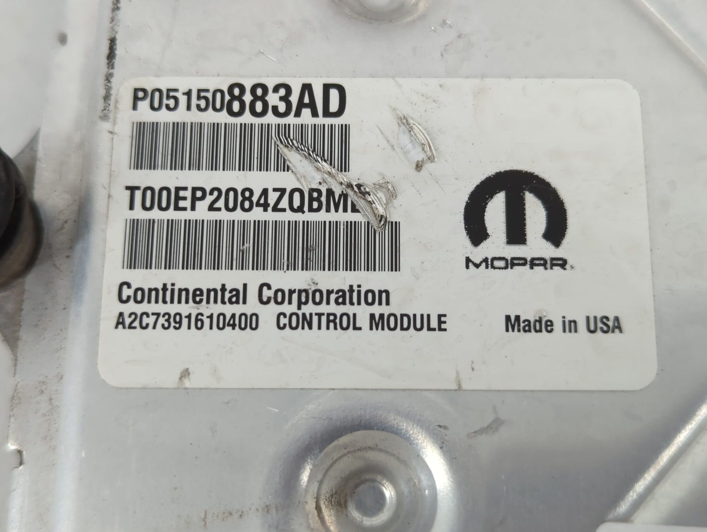 2015 Dodge Challenger PCM Engine Control Computer ECU ECM PCU OEM P/N:P68230335AB Fits OEM Used Auto Parts - Oemusedautopart