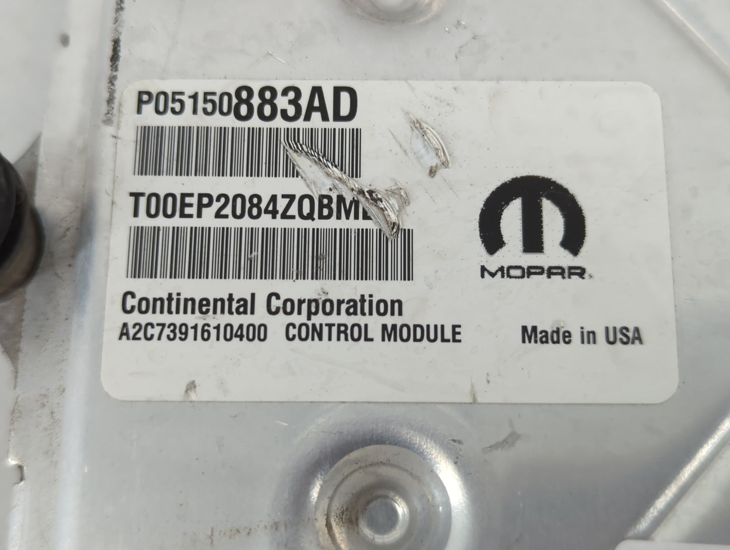 2015 Dodge Challenger PCM Engine Control Computer ECU ECM PCU OEM P/N:P68230335AB Fits OEM Used Auto Parts - Oemusedautopart