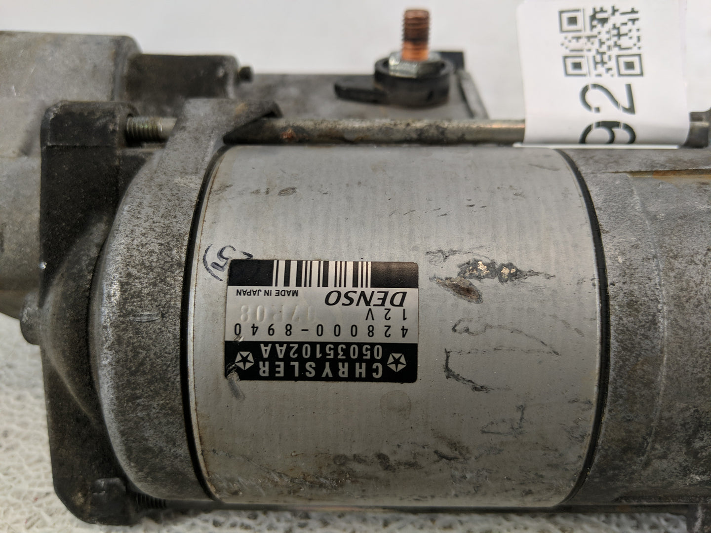 2015-2022 Dodge Challenger Car Starter Motor Solenoid OEM P/N:428000-8940 05035102AA Fits OEM Used Auto Parts - Oemusedautop