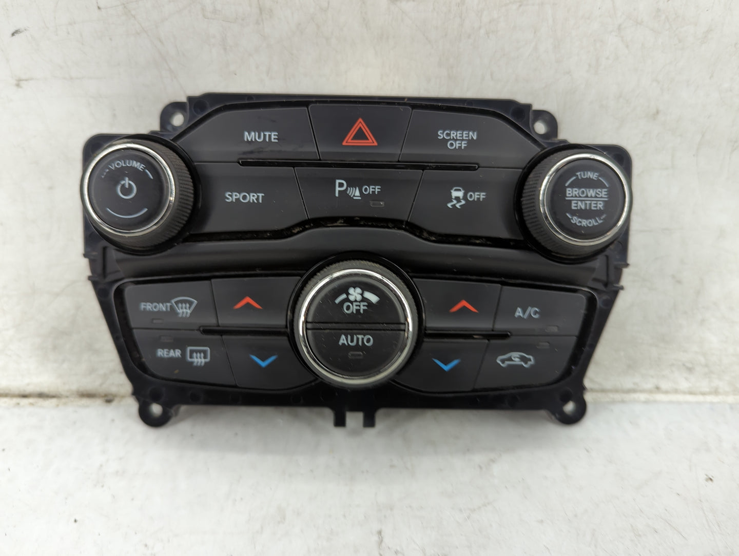 2016 Dodge Challenger Climate Control Module Temperature AC/Heater Replacement P/N:68293630AD Fits OEM Used Auto Parts - Oem