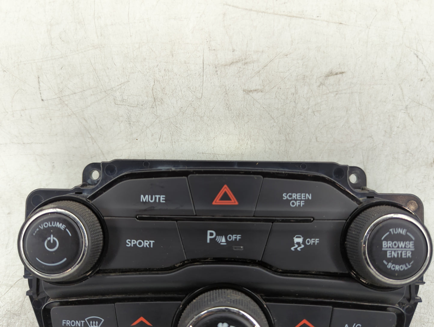 2016 Dodge Challenger Climate Control Module Temperature AC/Heater Replacement P/N:68293630AD Fits OEM Used Auto Parts - Oem