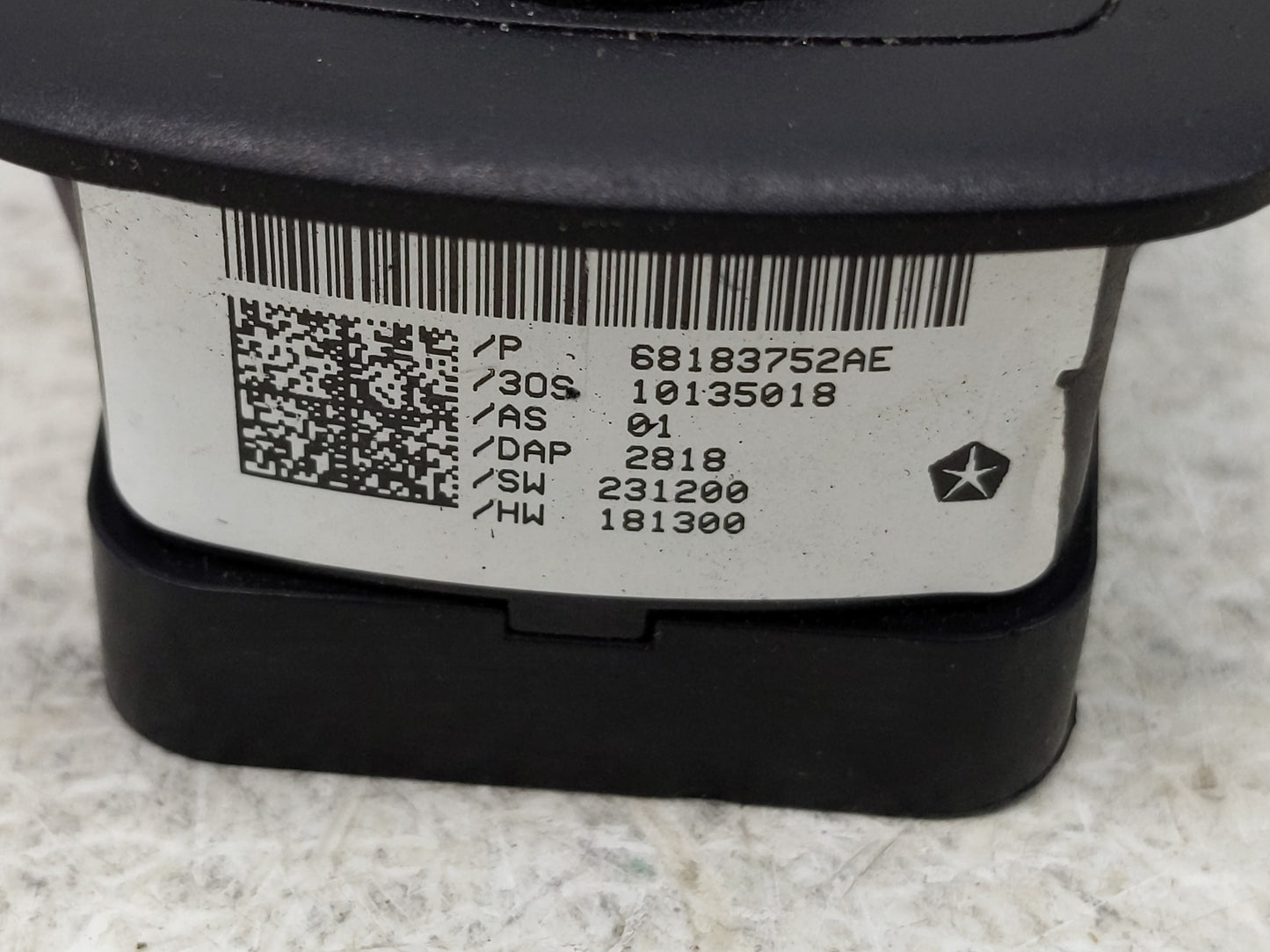 2015-2022 Dodge Challenger Master Power Window Switch Replacement Driver Side Left P/N:68183752AE Fits OEM Used Auto Parts -