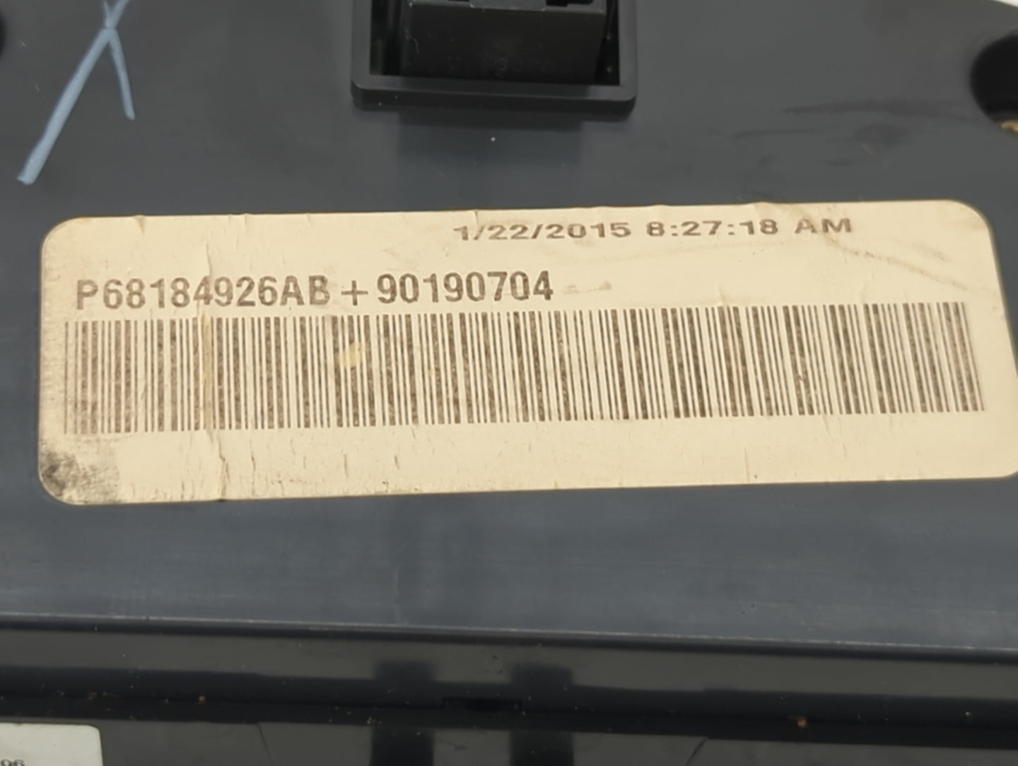2015 Dodge Challenger Radio Control Panel - Oemusedautoparts1.com